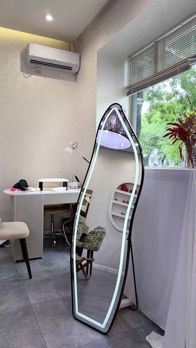 Oyna kozgu zerkala chiroqli led Ойна кузгу напольный зеркало подсветка