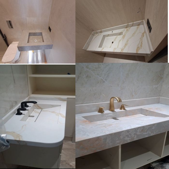 Столешница на кухню Искусственные Камни Акрил Кварц все это Китай есть