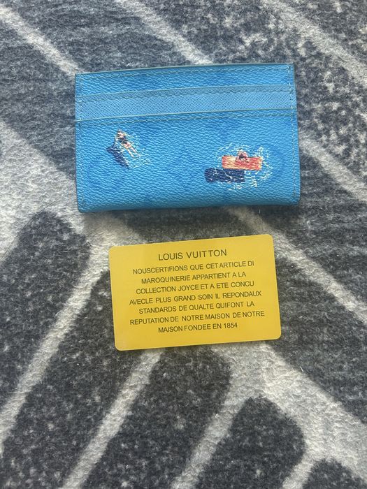 louis vuitton card holder чисто нов