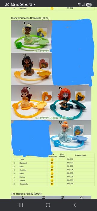 Играчки от Kinder Surprise яйца
