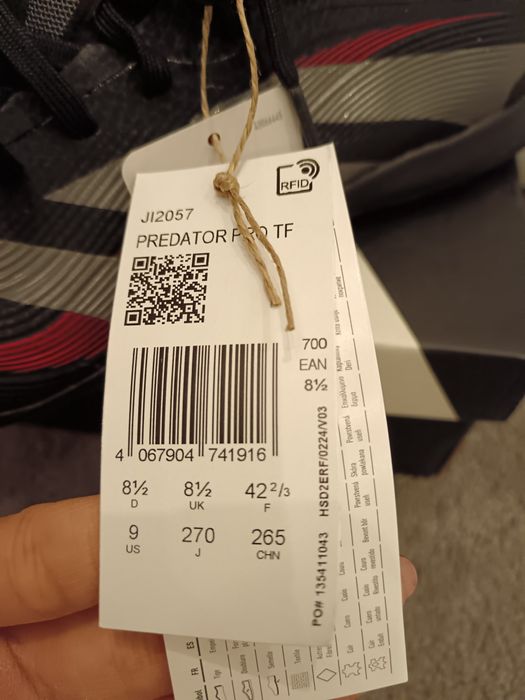 Футболни обувки adidas PREDATOR PRO TF