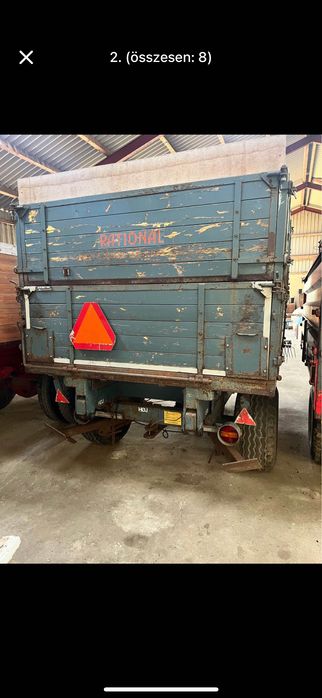 Remorca monoax 6 tone