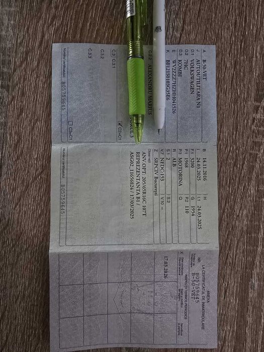 VW Autoutilitara (sau schimb) Automata fosta Ambulanta 2016 Germania