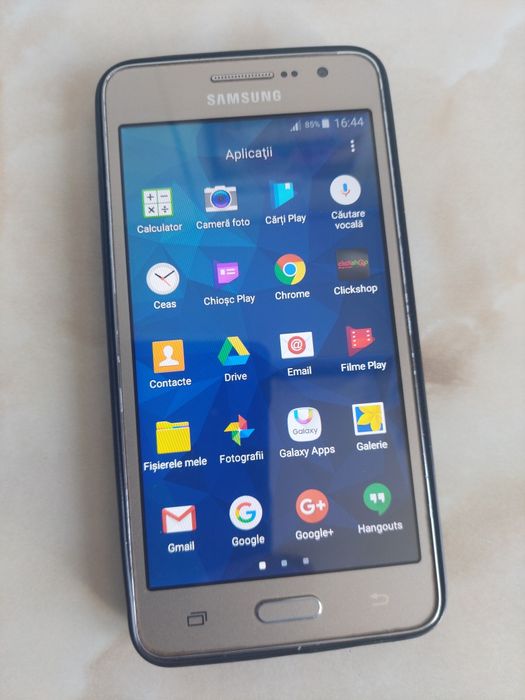 Vând Samsung Galaxy Grand Prime Gold fără probleme + husă //poze reale