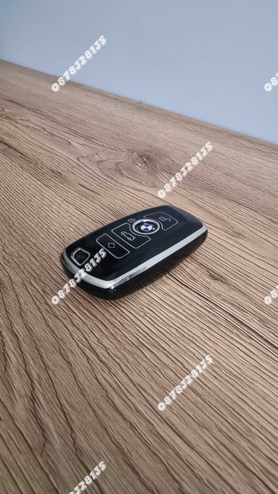 Силиконов калъф кейс за ключ BMW F и G серия правоъгълен