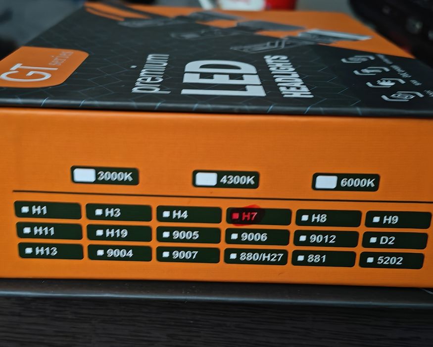 Led крушки  H7 .