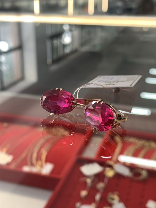 Золото серьги г.Астана