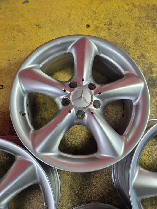 Jante Aliaj 5x112 17'' OEM Mercedes CLK W209 C-Class 7.5J ET 36 !