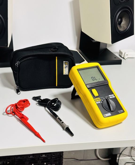 Megohmetru digital Chauvin Arnoux CA6521,250V,500V(100kohmi-2Gohmi) !