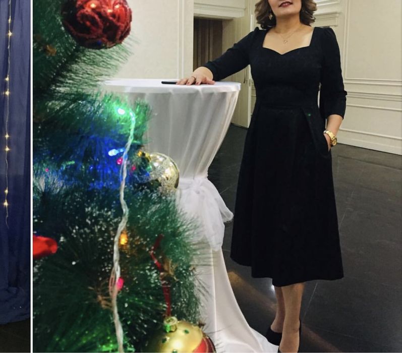 Бальное красивое платье