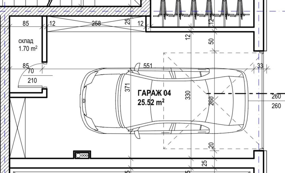Продава се Гараж / Паркомясто в София, Белите брези - 30 кв.м за 1734 €/кв.м - Снимка #4