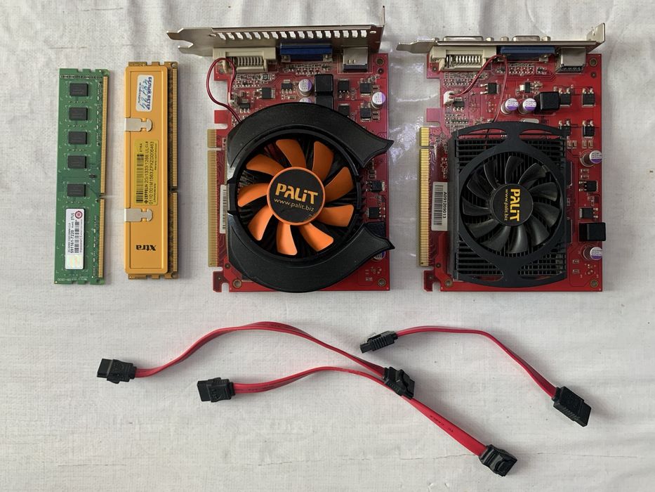 Видеокарта GeForce GT 220  512 МБ