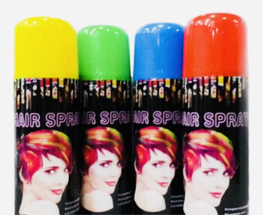Цветной спрей для волос