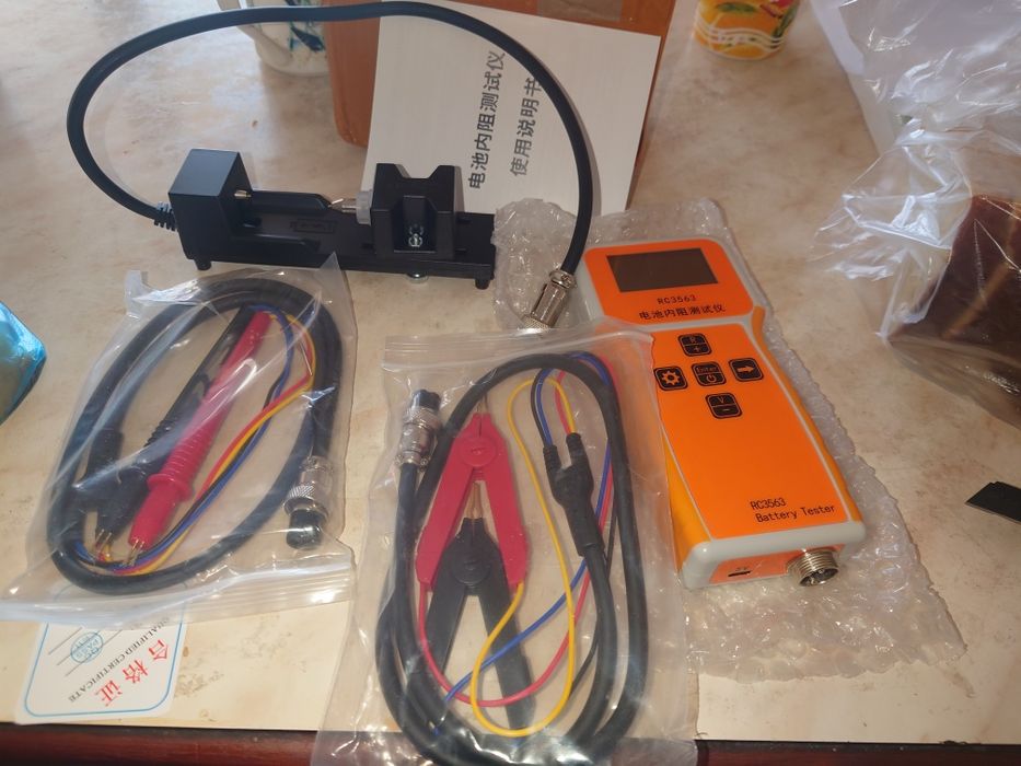 Тестер батареи RC3563, ESR METER