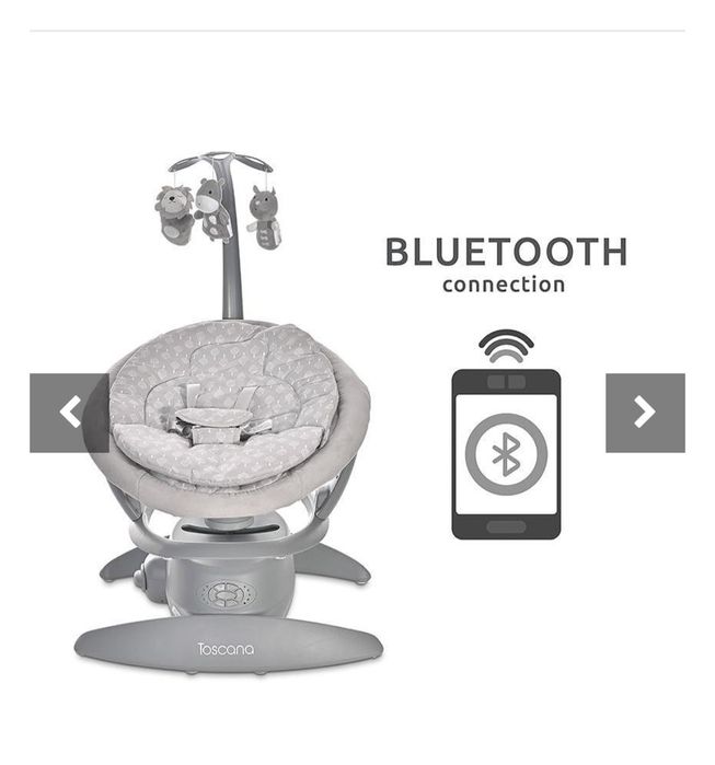Бебешка електрическа люлка- Lorelli Toskana