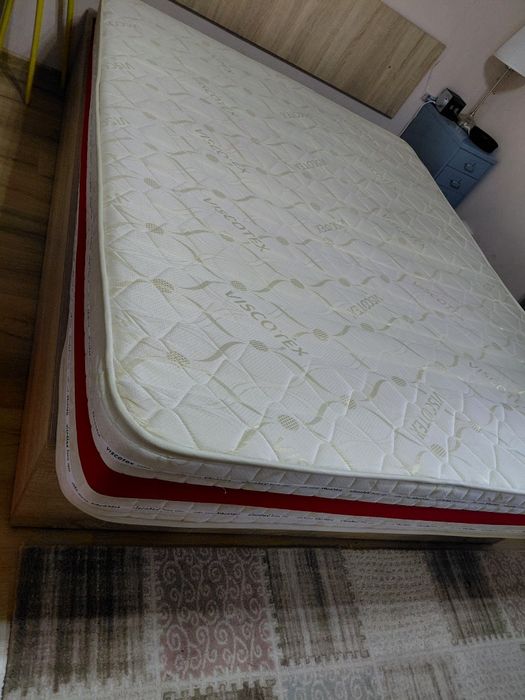 Saltea 160x200 cm  înălțime 25 cm