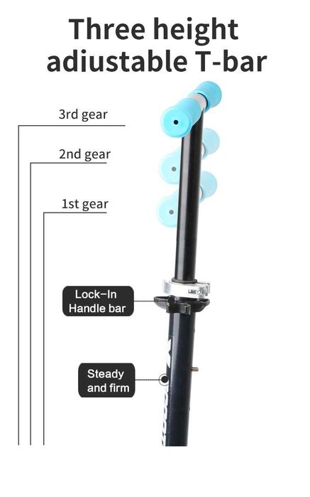 Тротинетка скутер с големи гуми за деца и възрастни колела сгъваема