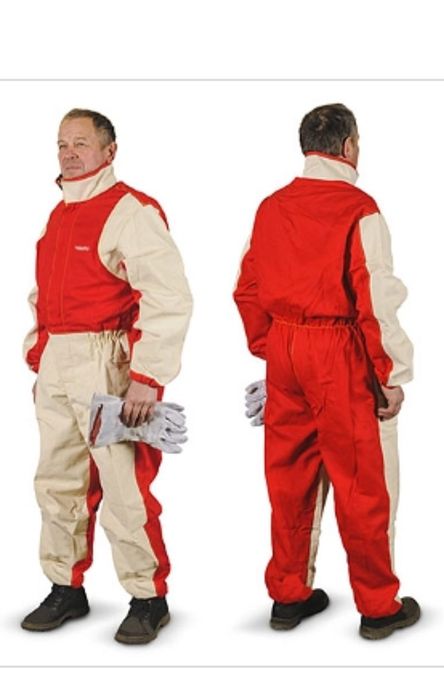 Salopeta, Costum de Sablare cu manusi incluse
