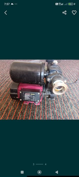 Сув насос сотилади.