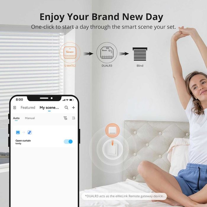 SONOFF S-MATE 2 смарт модул