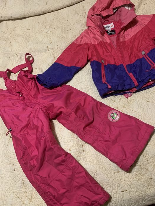Costum ski / zapada fete 5-6 ani