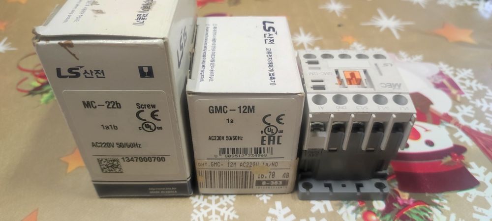 Контактори -  АВВ-LS -schneider има и 24 волтови