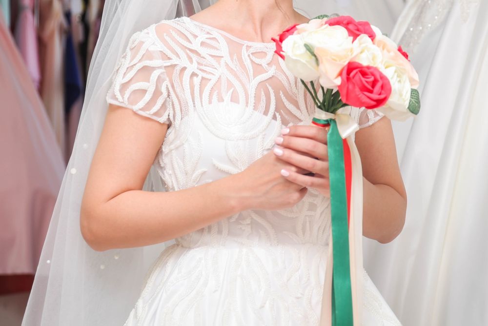 Продам свадебное платье 42-44-46