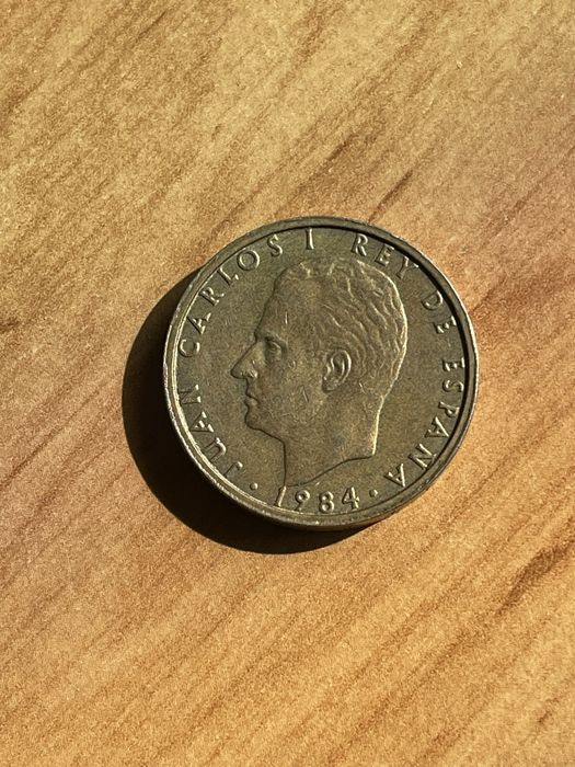 Monedă Spania 100 Pesetas 1984 - Regele Juan Carlos I