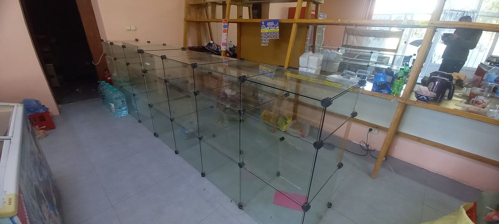 Прилавки из стекла