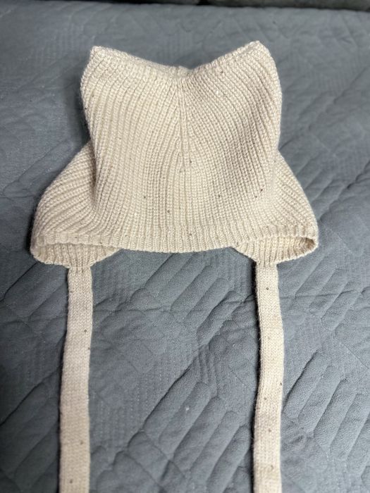 Шапочки  с ушками новые