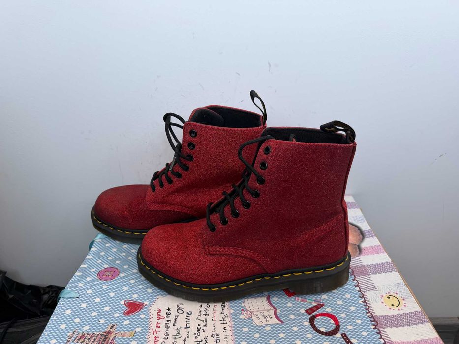 Dr. Martens 1460 Pascal Glitter''оригинални дамски боти 40 номер