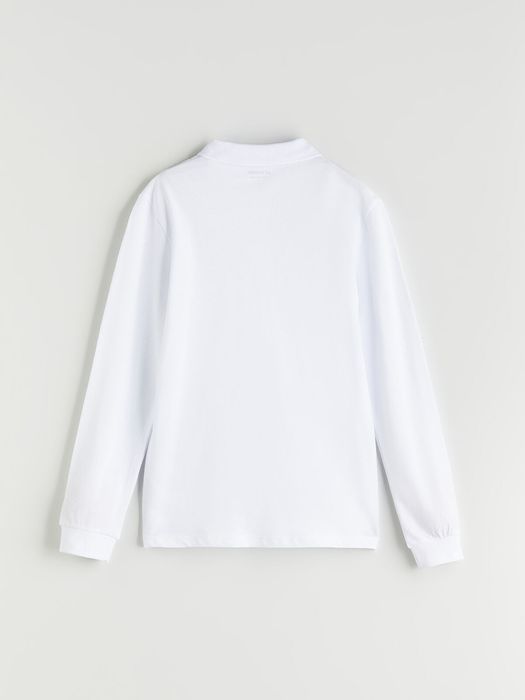 7 Bluze  scolare polo ALB 8- 9 si 10-11 ani