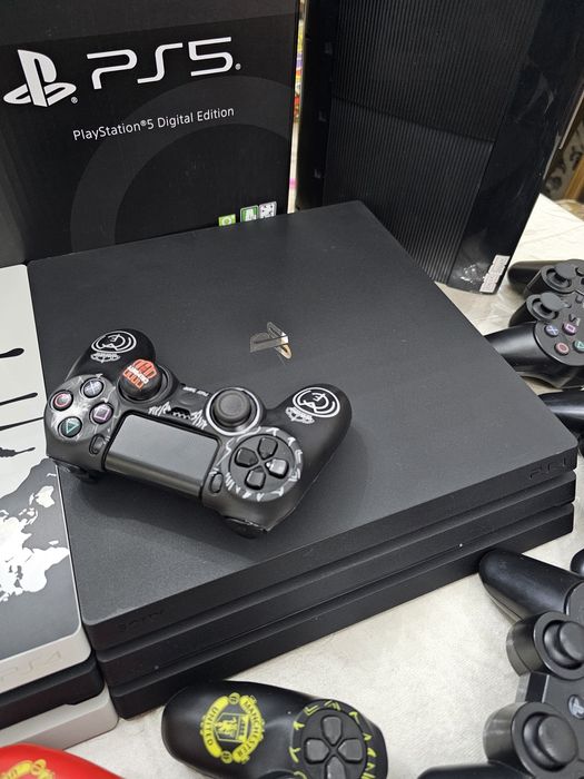 Sony Playstation 4 pro 3 oy kafolat 50+ oʻyinlar ps3 ps4 ps5