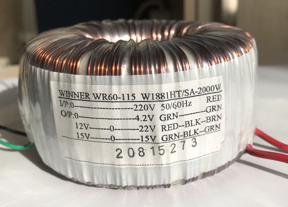 Трансформатор тороидальный кольцевой