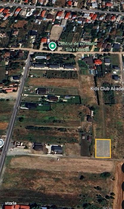 Teren de vânzare 430mp, utilități disponibile