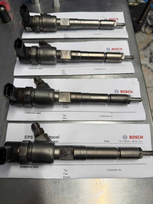 Втора употреба дюзи Bosch 0445110183  (тествани, готови за монтаж) Fiat / Vauxhall 1.3 Multijet / CDTI
