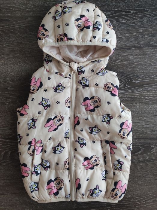 Vesta fetite cu licenta Minnie Mouse, marimea 86 cm