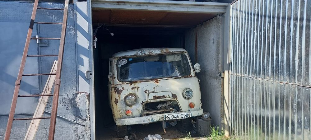УАЗ  452Д на ходу!