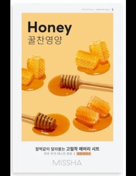 Шийт маски Missha Airy Fit - Aloe, Cucumber, Honey