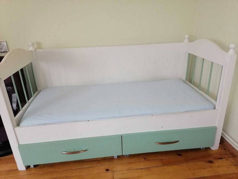 Бебешко / Детско легло 120/60 см. Латексов матрак