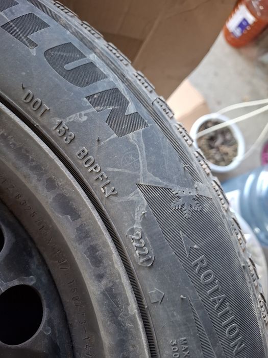 Jante 16"  5×108 cauciucuri 205/55/16