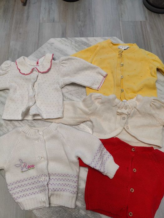 Lot hainuțe bebe fetiță 0 - 8 luni - 80 articole