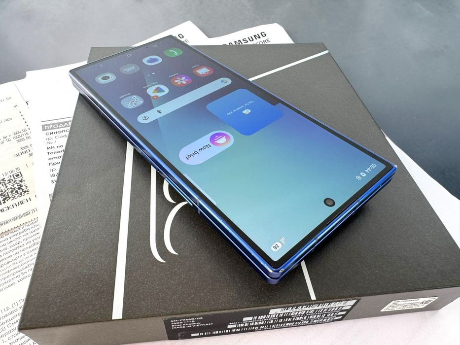 Samsung Galaxy Z Fold 7 5G 1TB 16RAM Blue Отличен! Гаранция!