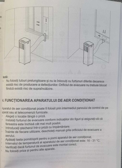 Aparat Aer Conditionat Portabil