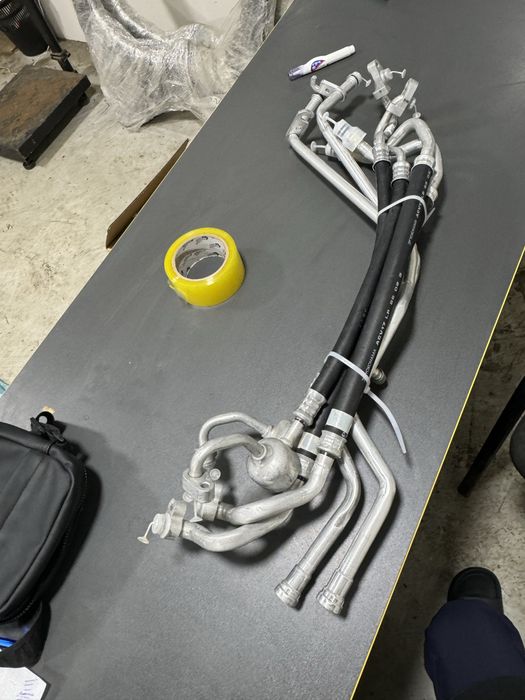 Трубка кондиционера  камри70 хайландер