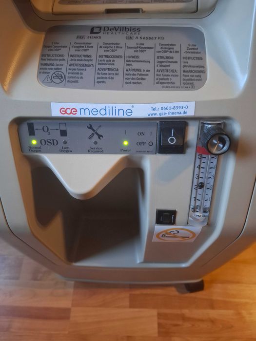 Concentrator Oxigen DeVilbiss Compact