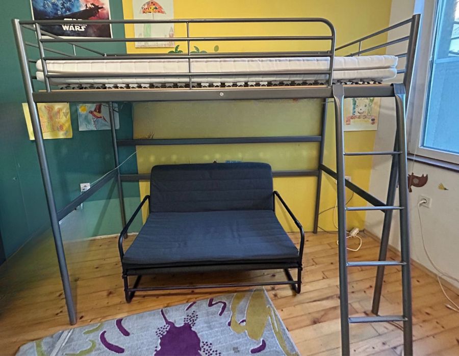 Надстройка за легло SVARTA 90 x 200 + подарък подматрачна рамка и матрак