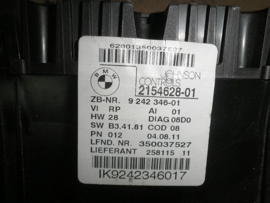 Ceasuri Bord BMW Seria 3 E90 E91 E92  9242346017, 2154628 01, a2c53283617