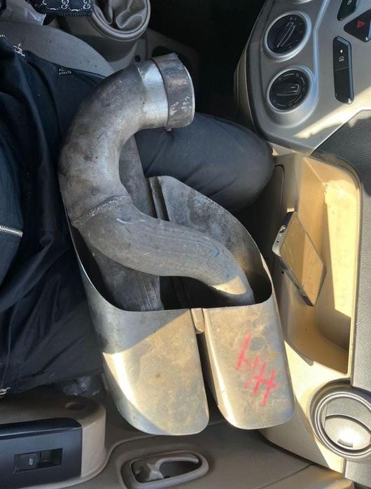 Насадки глушителя Porsche Cayenne