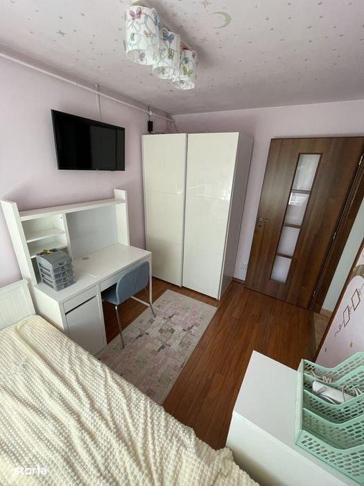 Apartament 3 camere complet mobilat (Ploiesti Vest)